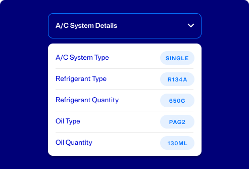 Gas & Oil Charge Information